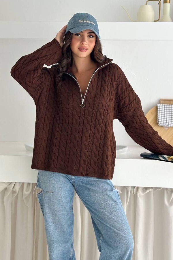 Светр "Анжела" шоколад