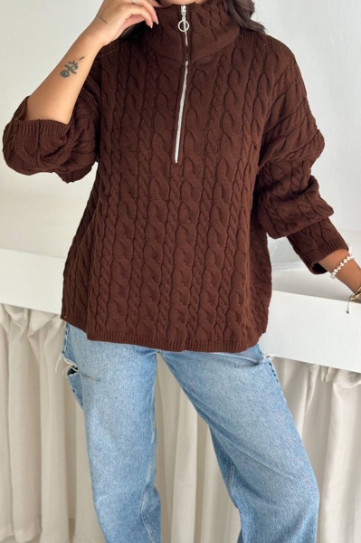 Светр "Анжела" шоколад