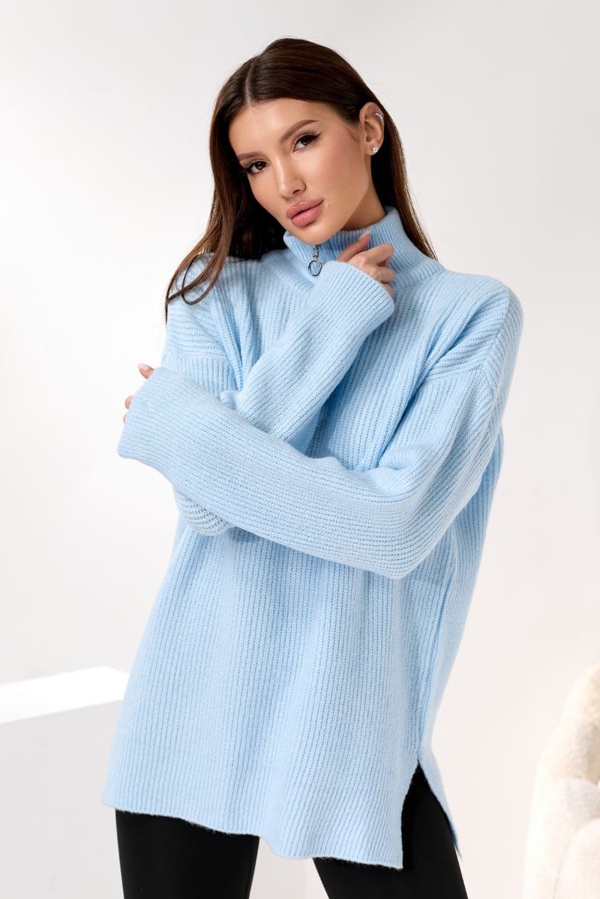 Светр "Анюта" голубий