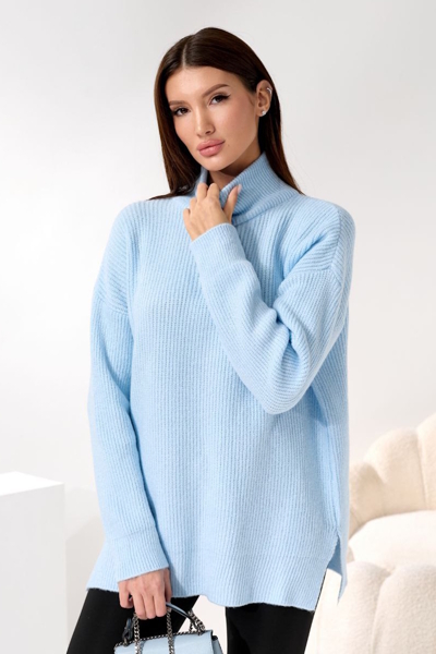 Светр "Анюта" голубий