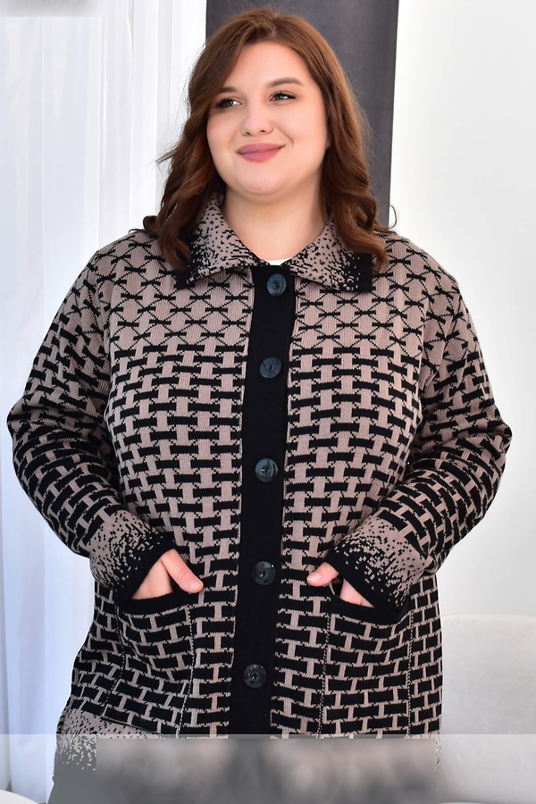 В'язана кофта "Рената" бежева