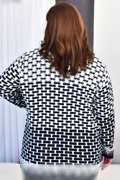 В'язана кофта "Рената" біла