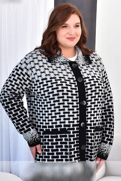 В'язана кофта "Рената" сіра