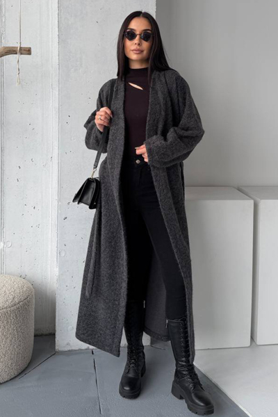 Кардиган "Електра" графітовий