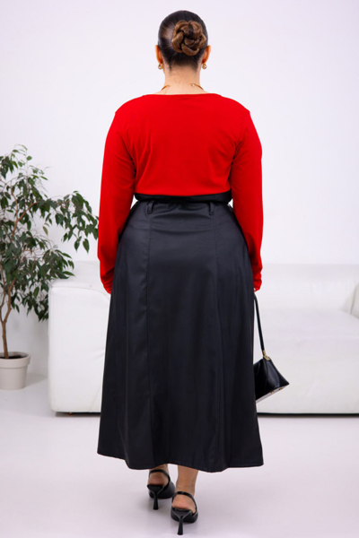 Лонгслів "Камалія" червоний