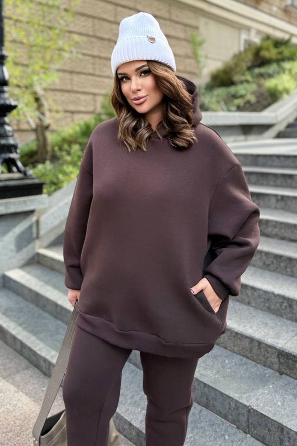 Худі "Нана" шоколад