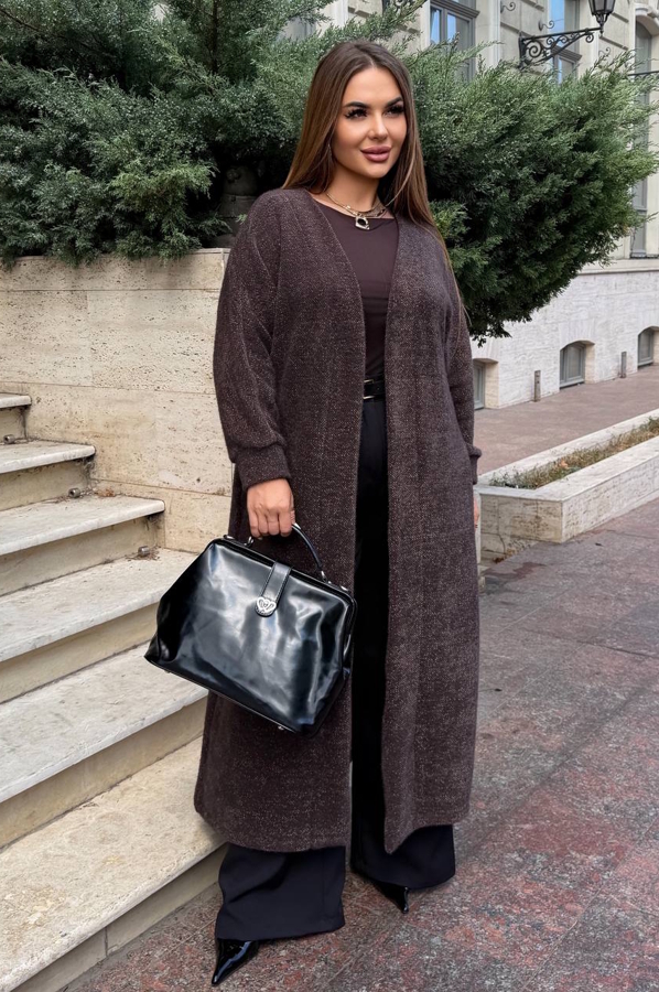 Кардиган "Роуз" шоколад