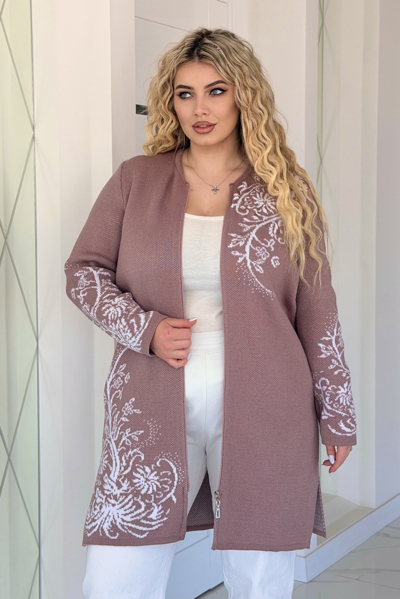 В'язаний кардиган "Евердіна" фрез