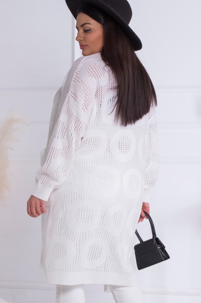 В'язаний кардиган "Вірджинія" молоко