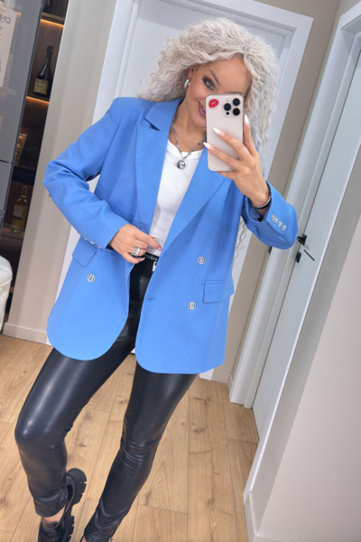 Жакет "Бекка" блакитний Жакет "Бекка" блакитний