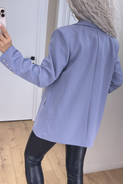 Жакет "Бекка" бузково-сірий Жакет "Бекка" бузково-сірий