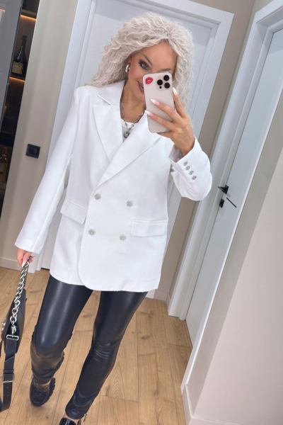 Жакет "Бекка" молочний