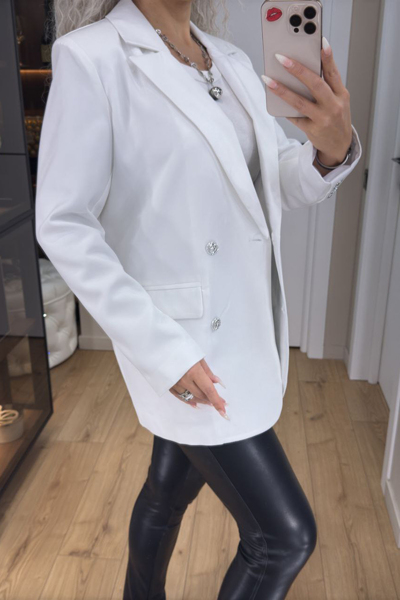 Жакет "Бекка" молочний