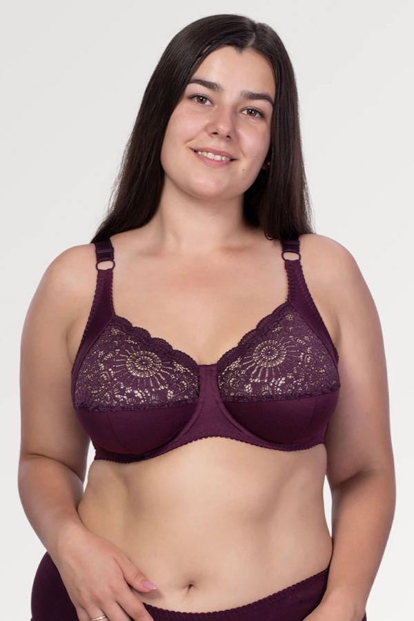 Бюстгальтер на кісточках "Ада" сливове вино