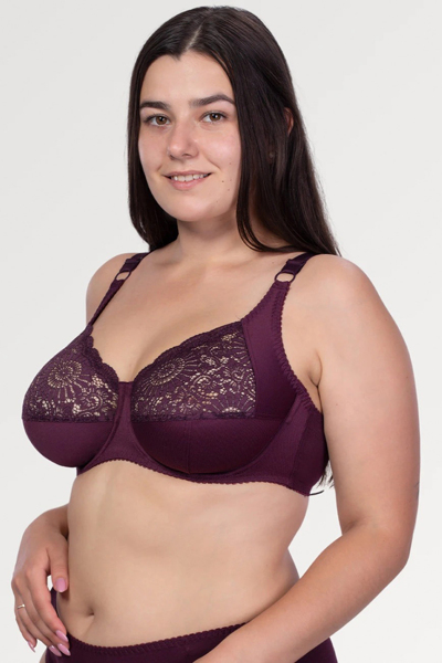 Бюстгальтер на кісточках "Ада" сливове вино