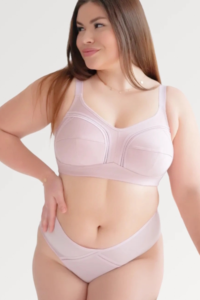 Бюстгальтер без каркасів "Бека" лаванда