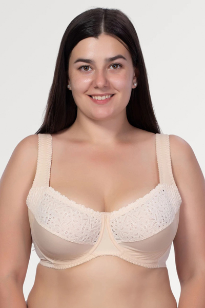Бюстгальтер на каркасах "Джоан" бежевий
