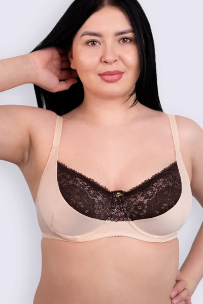 Бюстгальтер на кісточках "Джулія" бежевий