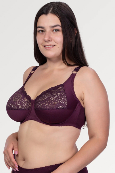 Бюстгальтер на кісточках "Еліот" сливове вино