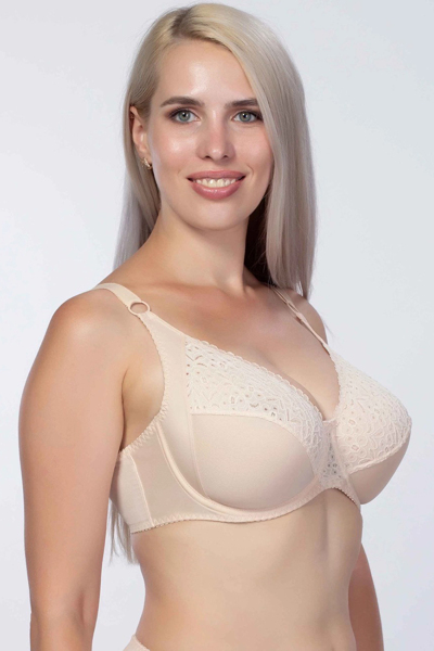 Бюстгальтер на кісточках "Емма" бежевий
