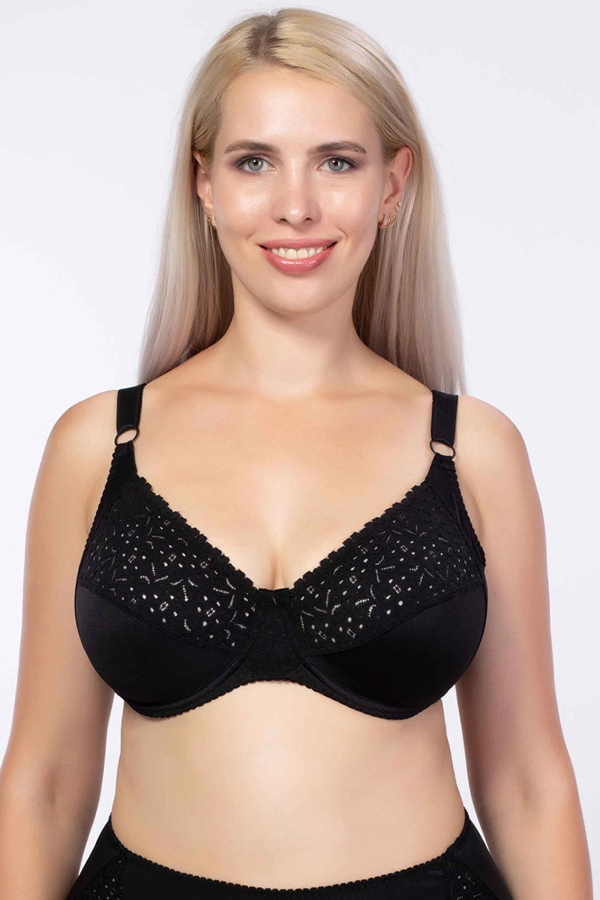 Бюстгальтер на кісточках "Емма" чорний