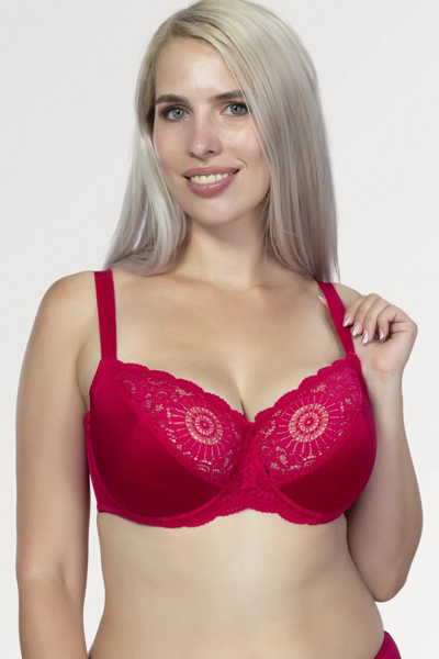 Бюстгальтер з напівм'якою чашкою "Габбі" азалія