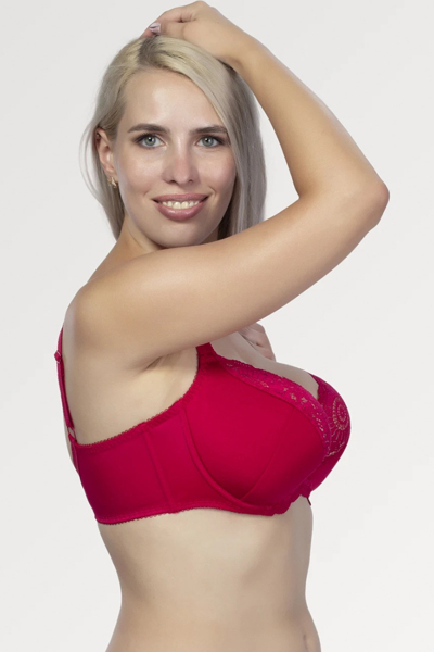 Бюстгальтер з напівм'якою чашкою "Габбі" азалія