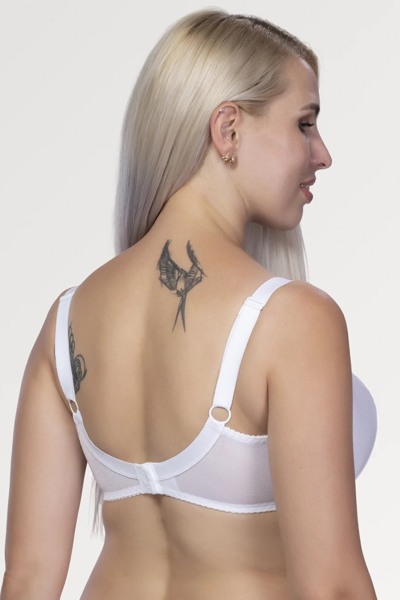 Бюстгальтер з напівм'якою чашкою "Габбі" білий