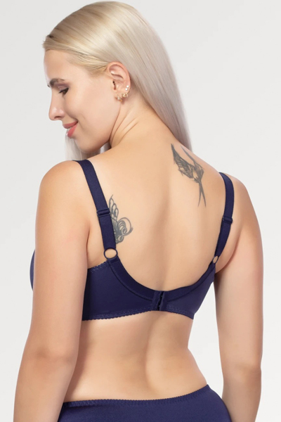 Бюстгальтер з напівм'якою чашкою "Габбі" синій