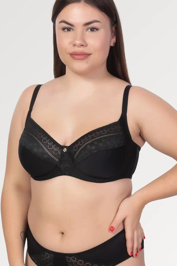 Бюстгальтер на кісточках "Каміла" чорний
