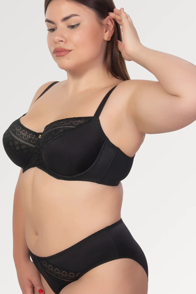 Бюстгальтер на каркасах "Карла" чорний