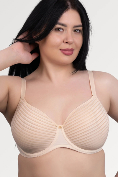 Бюстгальтер зі спейсер-чашками "Кейсі" бежевий