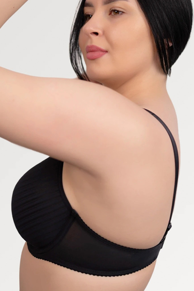 Бюстгальтер зі спейсер-чашками "Кейсі" чорний