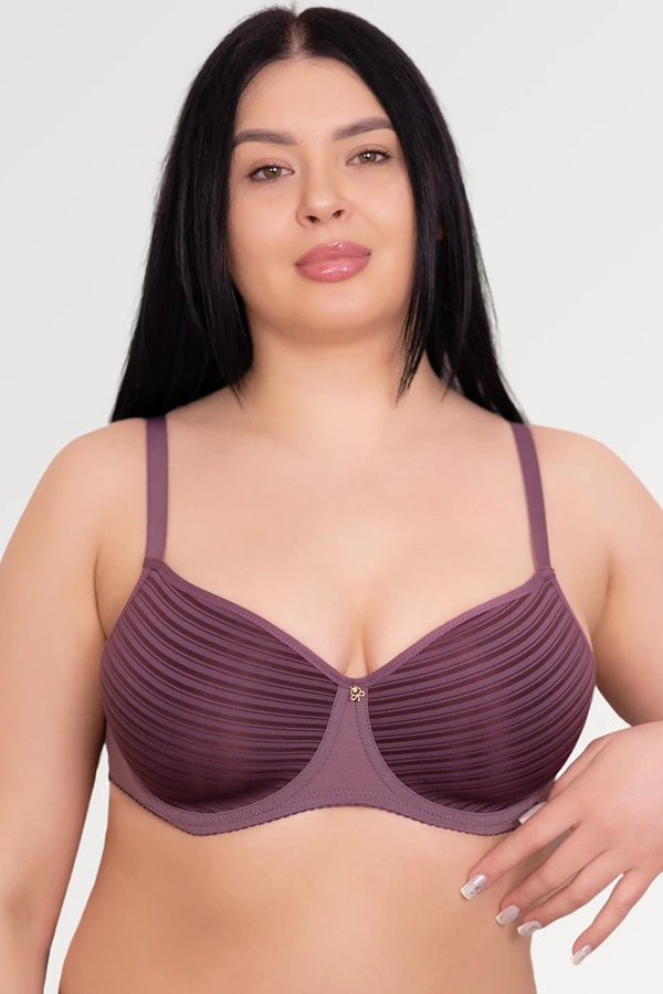 Бюстгальтер зі спейсер-чашками "Кейсі" какао