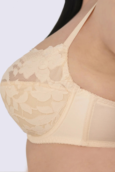 Бюстгальтер на кісточках "Лоренс" бежевий floral
