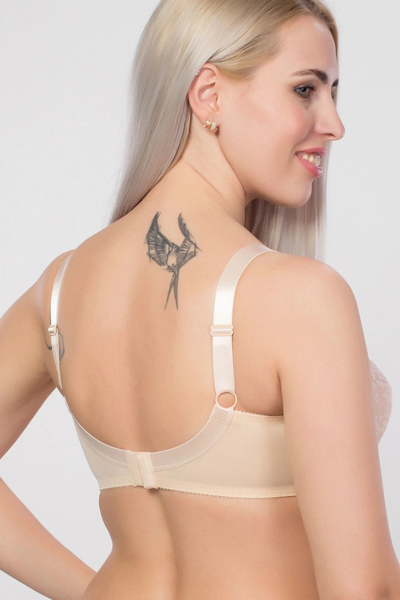 Бюстгальтер на кісточках "Лоренс" бежевий vintage