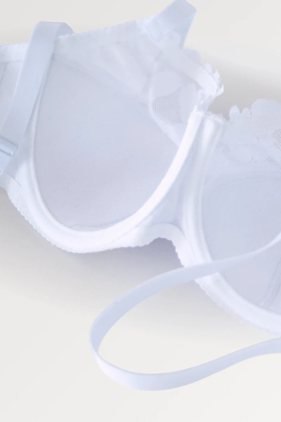 Бюстгальтер на кісточках "Лоренс" білий floral