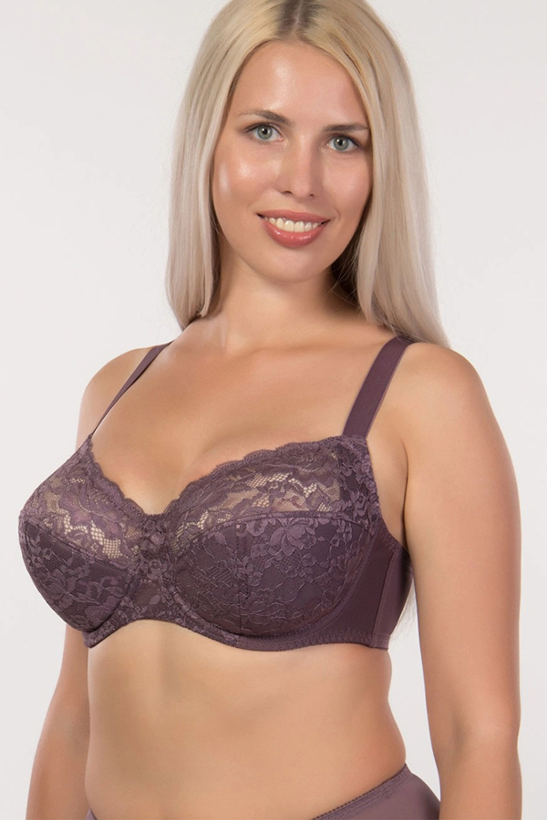 Бюстгальтер на кісточках "Лоренс" какао vintage