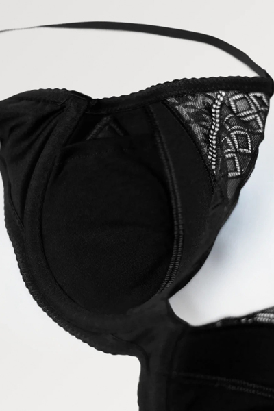 Бюстгальтер push-up "Меланія" чорний