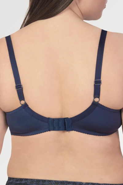 Бюстгальтер push-up "Меланія" синій