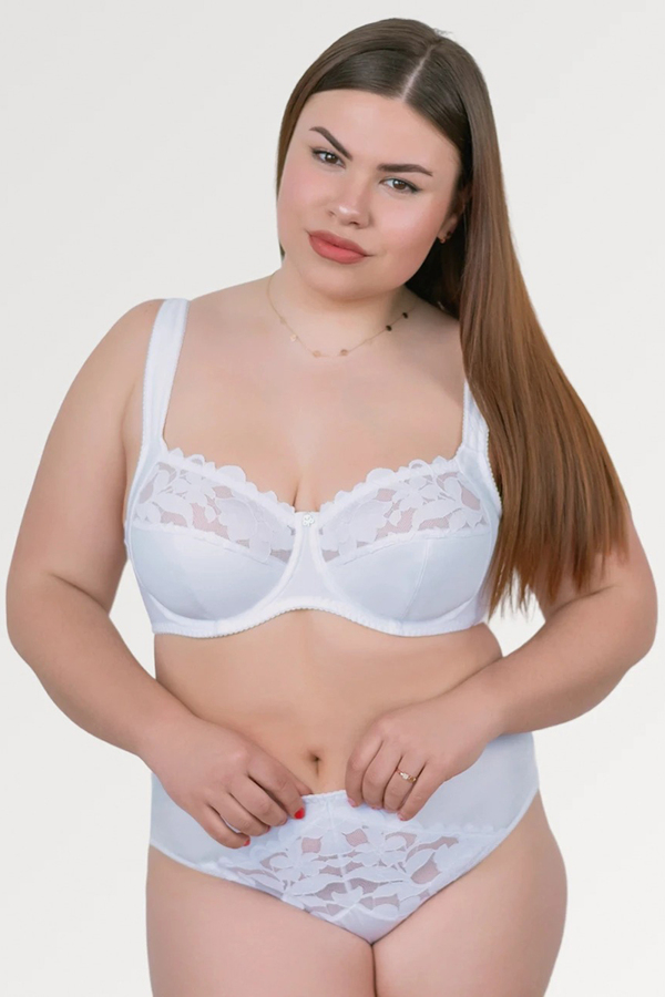 Бюстгальтер на кісточках "Міра" білий