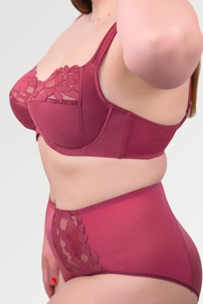 Бюстгальтер на кісточках "Міра" марсала