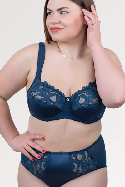 Бюстгальтер на кісточках "Міра" синій