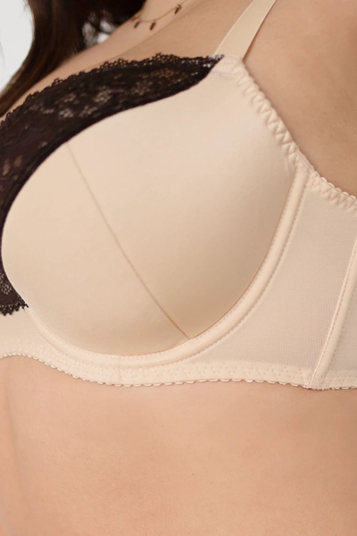 Бюстгальтер з напівм'якою чашкою "Ненсі" бежевий