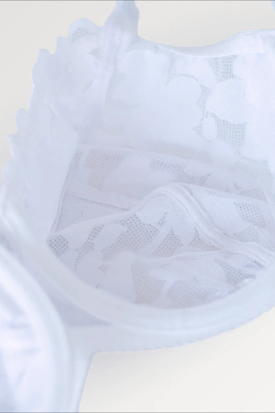 Бюстгальтер на кісточках "Сальма" білий floral