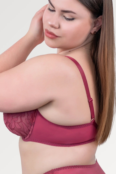 Бюстгальтер на кісточках "Сальма" марсала