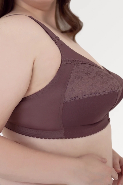 Бюстгальтер без кісточок "Тюльпан" ірландська-кава