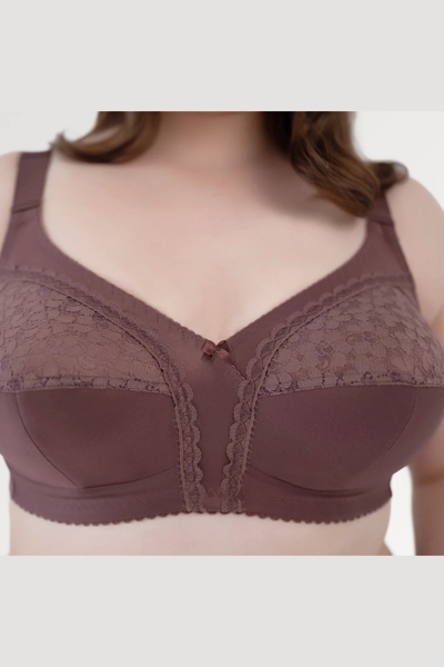 Бюстгальтер без кісточок "Тюльпан" ірландська-кава