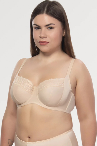 Бюстгальтер-балконет "Ванесcа" бежевий grace