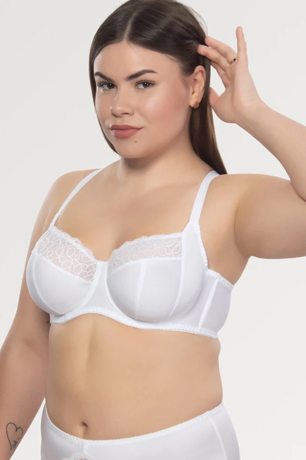 Бюстгальтер-балконет "Ванесcа" білий grace